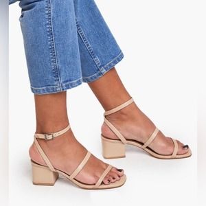 NEW Able Scalia Strappy Block Heel (size 8.5)